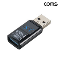 Coms USB 3.2 연장 젠더 디스플레이 전압 10Gbps