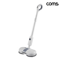 Coms 헤드가 무거운 무선 물걸레 청소기 배터리 착탈식