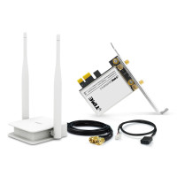 IPTIME 무선랜카드 5dBi 1M 연장형 안테나 BE6500PX-E