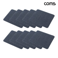 Coms 마우스 패드 청패드 10개입
