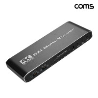 Coms 6:1 화면 분할기 HDMI 6포트 멀티뷰어 4K30Hz
