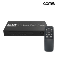 Coms 4:1 화면분할기 HDMI 멀티뷰어 4K 30Hz