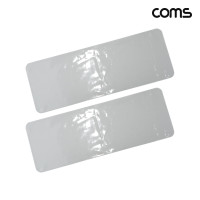 Coms 노트북 키보드 커버 투명 보호 2개입