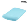 Coms 마우스 패드 손목보호형 사각형 Sky Blu
