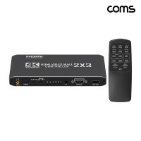 Coms 2x3 HDMI 1.4 비디오 월 컨트롤러 멀티비전 4K 30Hz