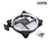 Coms 레인보우 쿨러 케이스 120mm Rainbow LED Cooler 쿨러 팬
