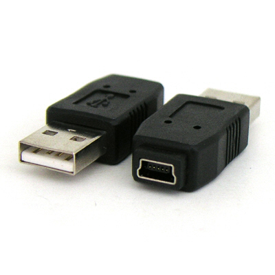 [G2378]Coms USB 젠더 미니 5핀 - USB 2.0 Type A(M)/Mini 5Pin B 타입(F)